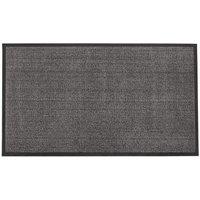 Heavy Duty Barrier Door Mat, 80x140cm, Grey/Black