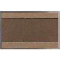 Miracle Machine Washable Barrier Doormat 60x90cm Brown