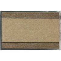 Miracle Machine Washable Barrier Doormat 60x90cm Beige