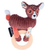 Les Deglingos Chewing Toy - Melimelos the Deer in Maroon