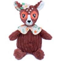 Les Deglingos Small Plush - Melimelos the Deer with Box in Maroon