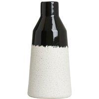 BHS Bottle Shape Ceramic Vase in Black
