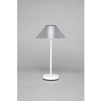 BHS Lighting Lynx Rechargeable Outdoor Table Lamp in White