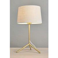 BHS Lighting Stassy Tripod Feet Table Lamp in Gold