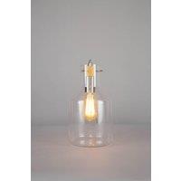 BHS Lighting Holly Table Lamp in Clear