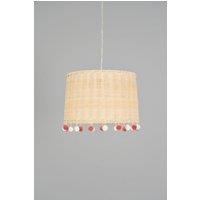 BHS Lighting Glow Pom Pom Easy Fit Light Shade in Natural