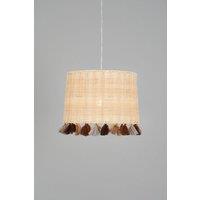 BHS Lighting Glow Tassel Easy Fit Light Shade in Natural