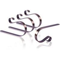Netagon Set of 4 Christmas Stocking Holders in Copper