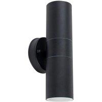 ValueLights Up/Down Black Outdoor Wall-Up Down Light