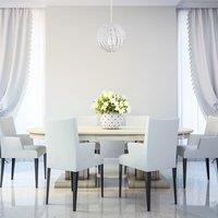 ValueLights Silver Ceiling Pendant Shade