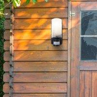 ValueLights Griffin Black Outdoor Wall Bulkhead Light