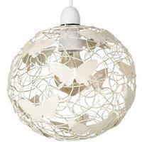 ValueLights Cream Ceiling Pendant Shade