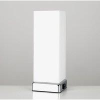 ValueLights Lazio Silver Table LampTouch On/Off