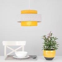 ValueLights Weaver Yellow Ceiling Pendant Shade