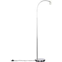ValueLights Curva Silver Floor Lamp Base