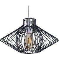 ValueLights Sinat Black Ceiling Light Pendant