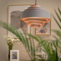ValueLights Sette Grey Ceiling Pendant Shade
