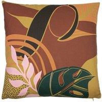 Furn Vida Scandi Inspired Botanical Printed Cushion | Size: 50 cm x 50 cm