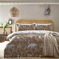 Furn Buckthorn Duvet Cover Set in Amber | Size: Double