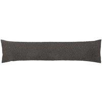 Furn Malham Reversible Boucle Fleece Draught Excluder in Grey