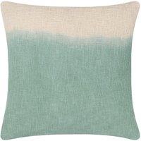 Furn Mizu Square Dip Dye Cushion in Green | Size: 50 cm x 50 cm