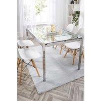 Origin Washable Faux Fur Grey Rug 80X150 | Size: 80 cm x 150 cm