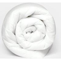 OHS Essentials 15 Tog Duvet Winter Warm Quilt in White | Size: Single