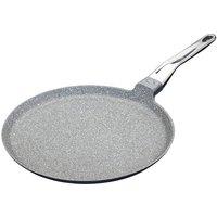 MasterClass Cast Aluminium 28cm Crepe Pan for Induction Hob in Grey