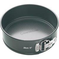 MasterClass Non-Stick Springform Loose Base Cake Tin, 20cm (8") in Dark Grey
