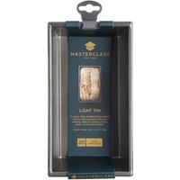 MasterClass Non-Stick Rectangular Box-Sided Loaf Tin, 2lb, Carbon Steel in Grey