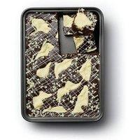 MasterClass Non-Stick Brownie Pan, Rectangular Baking Tray, Carbon Steel, 34 x 20cm in Grey | Size: 34 x 20 cm
