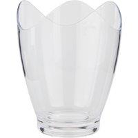 BarCraft Clear Acrylic Wine Bucket, Drinks Cooler