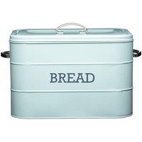 Living Nostalgia Vintage Blue Bread Bin in Baby Blue