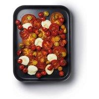 MasterClass Large Non-Stick Aluminium Baking Tray, Hard Anodised Baking Tin, 42cm in Black