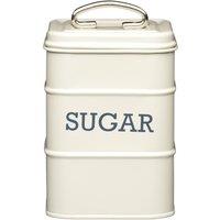 Living Nostalgia Antique Style Cream Sugar Tin