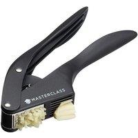 MasterClass Garlic Press & Slicer in Black
