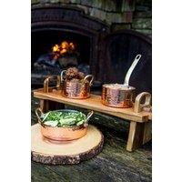 Artesa Acacia Wood Two-Tier Serving Stand for Tapas Antipasti & Desserts in Light Brown