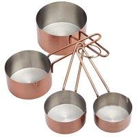 MasterClass Measuring Cup Set in Metallic Silver