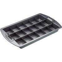Chicago Metallic Non-Stick Three Piece Brownie Pan Set - 23x33x4cm in Dark Grey | Size: 23 x 33 x 4 cm