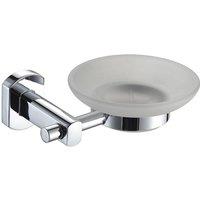 Showerdrape Admiralty Chrome Stainless Steel Wall Mounted Soap Dish in Silver