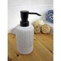 Showerdrape Alexandria Concrete Liquid Soap Dispenser in Beige