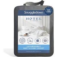 Snuggledown Hotel Soft & Cosy 4.5 Tog Summer Duvet - Lightweight, Breathable, Deep Filled Duvet in White | Size: Single