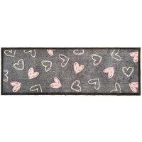 My Mat Washable Nylon Welcome Hearts Indoor Mat | Size: 50 cm x 150 cm