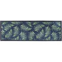 My Mat Washable Nylon Fern Leaves Indoor Mat | Size: 50 cm x 75 cm