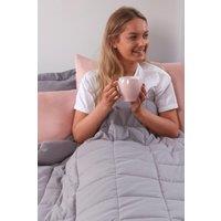 OHS Sensory Sleep Therapy Weighted Blanket 125 x 180 cm 6kg in Grey | Size: 125 cm x 180 cm