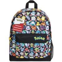 Pokemon Backpack Pikachu Rucksack School Bag with Zipped Pockets Adjustable Straps Daypack