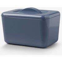 Zeal Melamine Insulated Butter Dish with Lid in Dark Blue