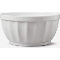 WM Bartleet & Sons Porcelain Fluted Bowl 700ml in White