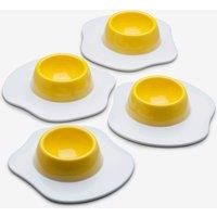 Zeal Eggtastic Melamine Egg Cup Set of 4 in White