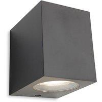 Netlighting Hawk Outdoor Down Light Graphite IP54 GU10 in Grey